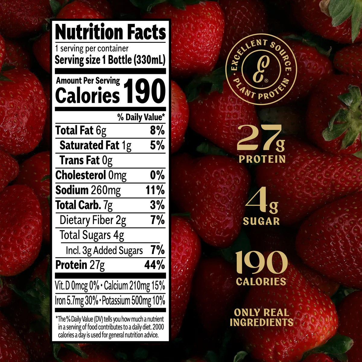Clean Protein Strawberries & Cream - Image 3