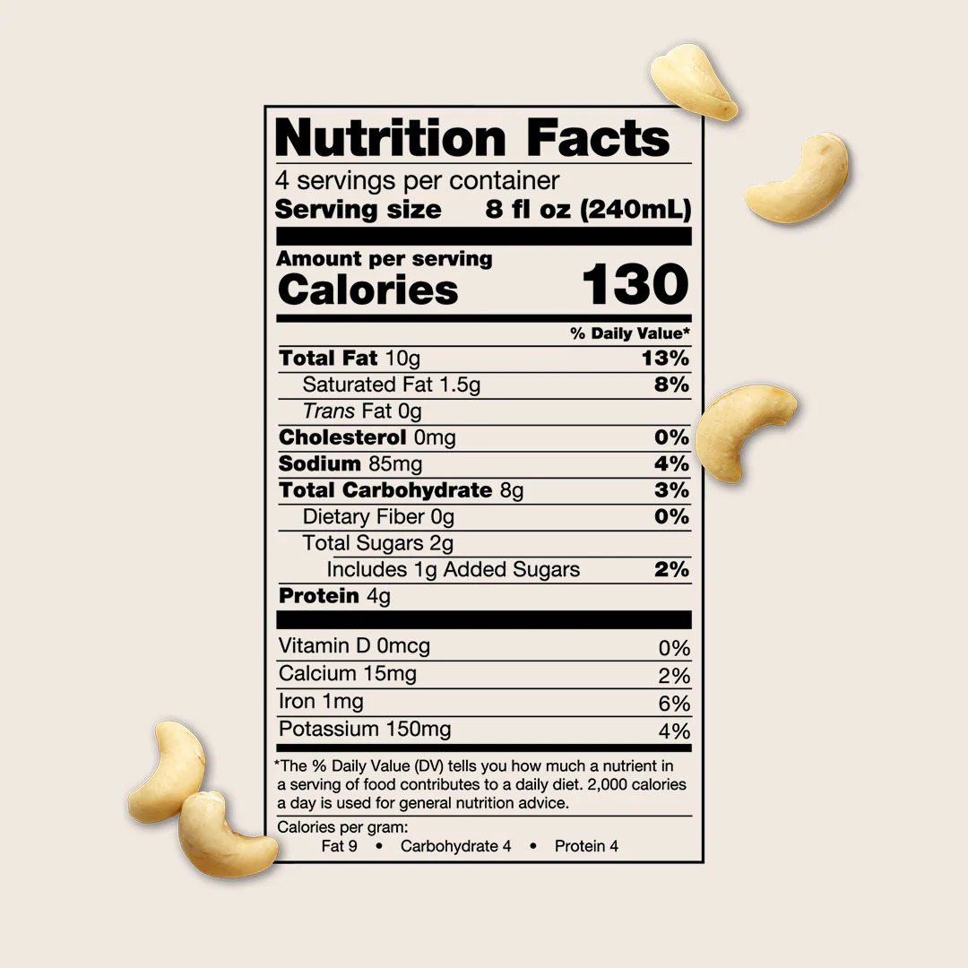 Sweetened Cashew Milk - Image 3