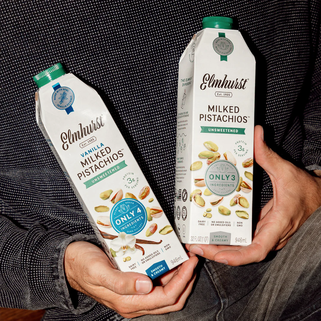 Unsweetened Vanilla Pistachio Milk - Image 4